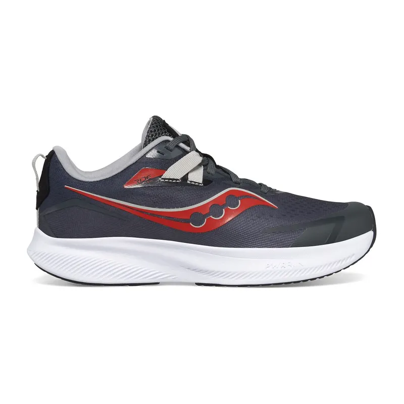 Saucony Ride 15 Sneaker Grey / Black / Red (SK267265)