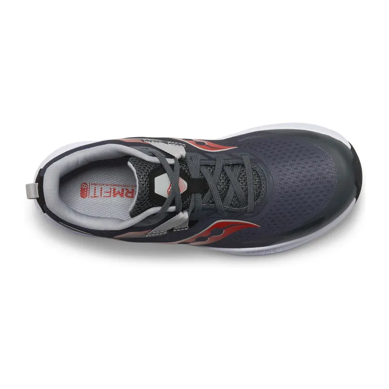 Saucony Ride 15 Sneaker Grey / Black / Red (SK267265)