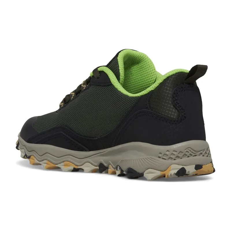 Saucony Peregrine 12 Shield Sneaker Black / Slime (SK267297)