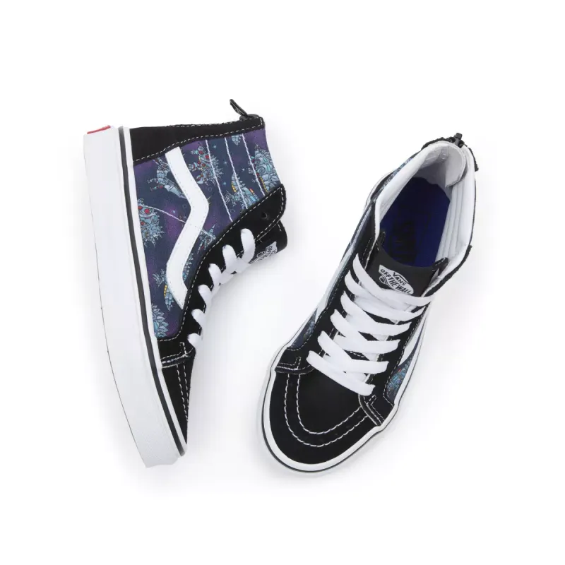 VANS Sk8-hi Zip Kinderschoenen Blauw (VN0005VSBES)