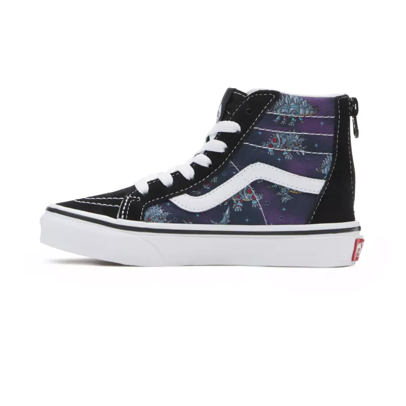 VANS Sk8-hi Zip Kinderschoenen Blauw (VN0005VSBES)