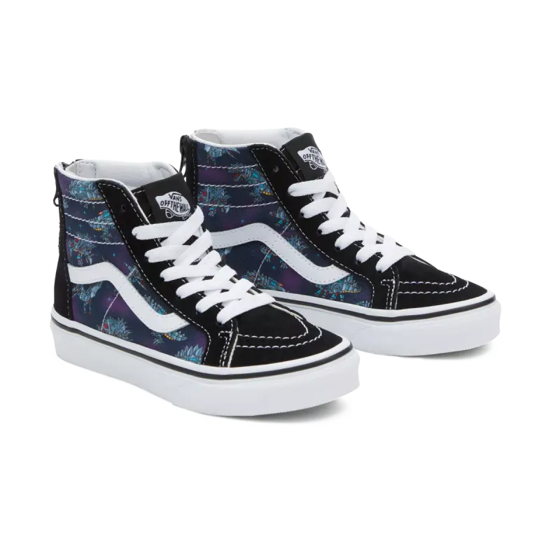 VANS Sk8-hi Zip Kinderschoenen Blauw (VN0005VSBES)