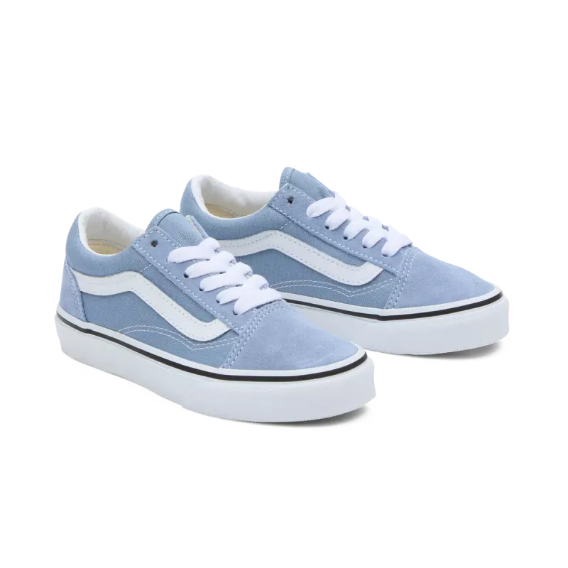 VANS Color Theory Old Skool Kinderschoenen Blauw (VN0005WVDSB)