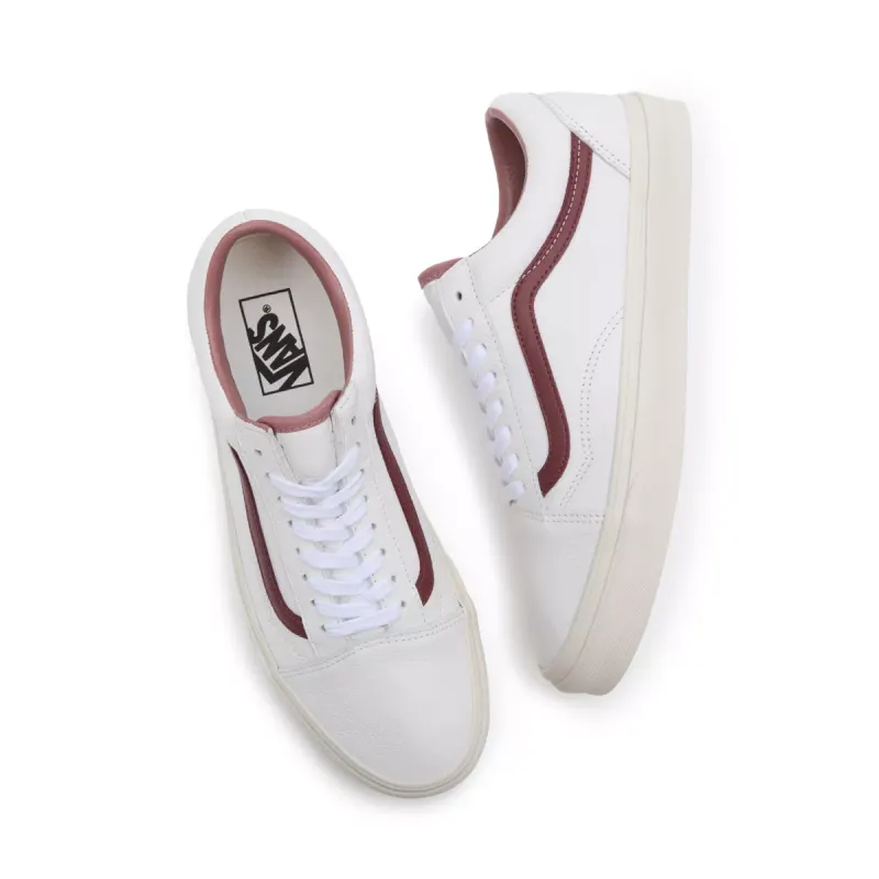 VANS Old Skool Van Hoogwaardig Leer Bruin (VN0007NT7BF)