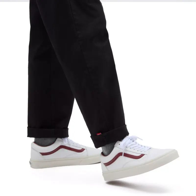 VANS Old Skool Van Hoogwaardig Leer Bruin (VN0007NT7BF)