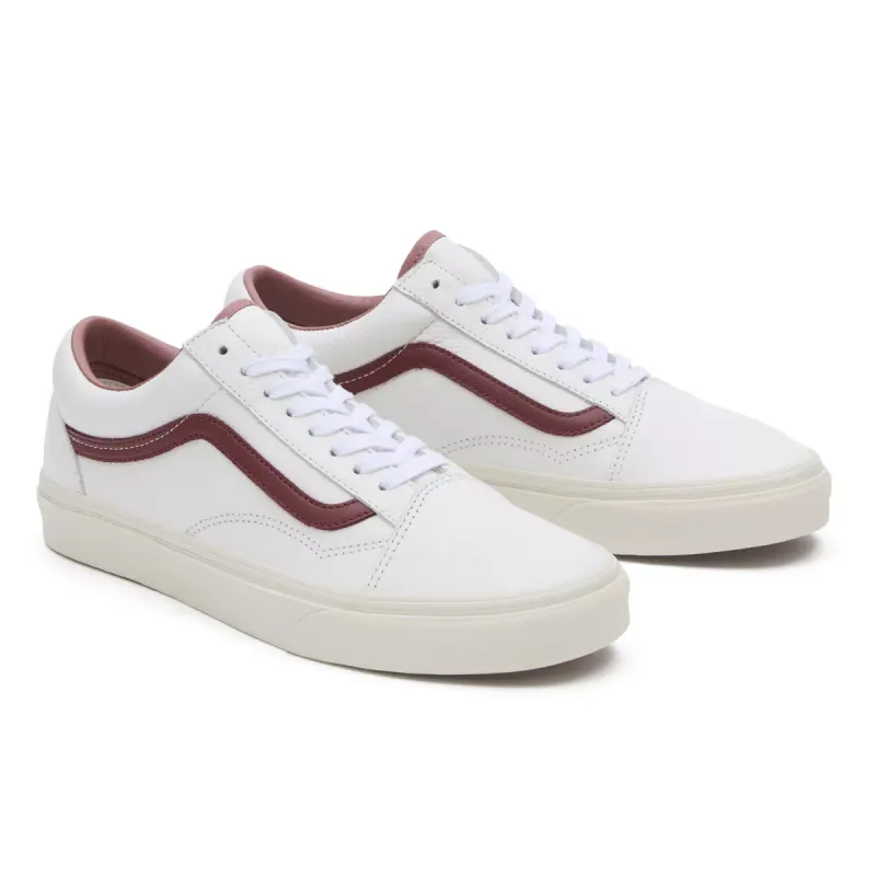 VANS Old Skool Van Hoogwaardig Leer Bruin (VN0007NT7BF)