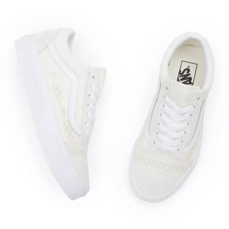 VANS Old Skool Wit (VN0007NTCDA)