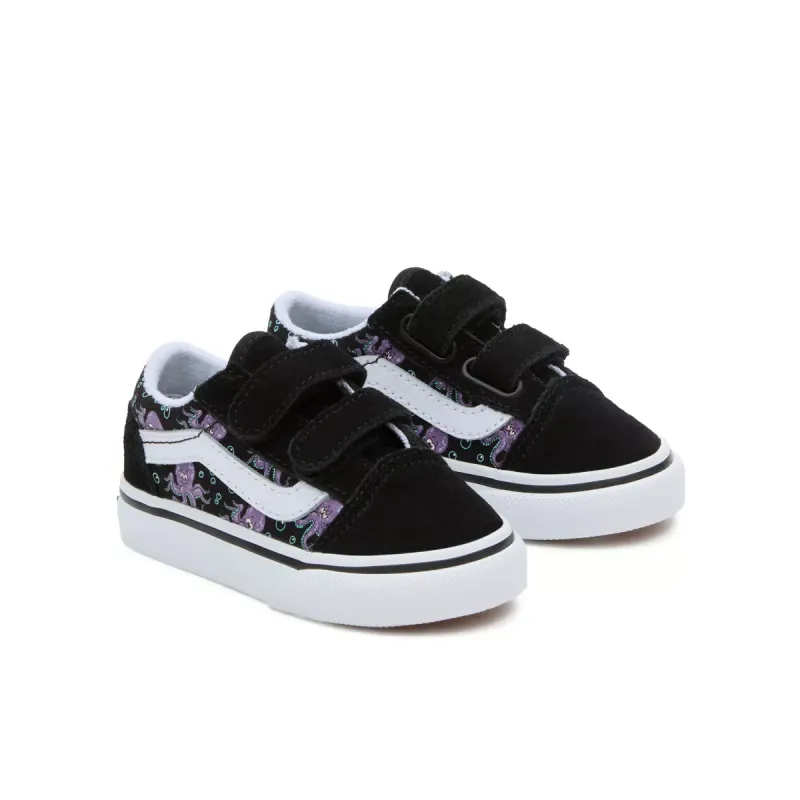 VANS Old Skool Glow Met Klittenband Zwart (VN0009RCB5P)