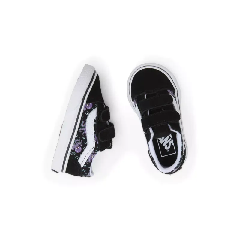 VANS Old Skool Glow Met Klittenband Zwart (VN0009RCB5P)