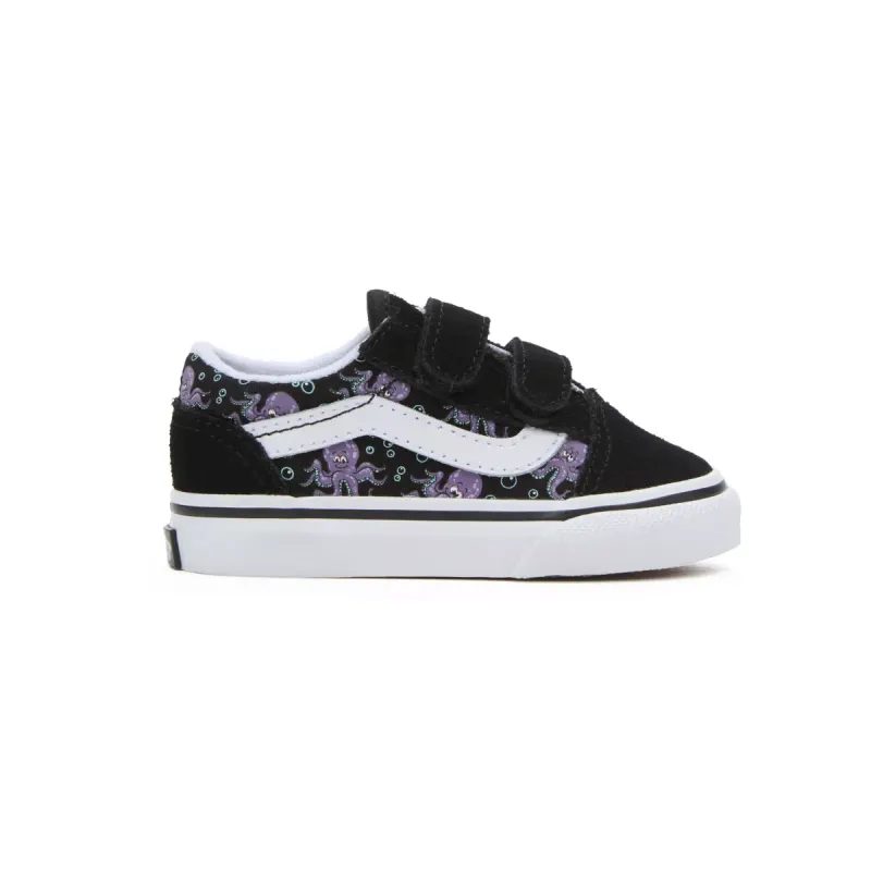 VANS Old Skool Glow Met Klittenband Zwart (VN0009RCB5P)