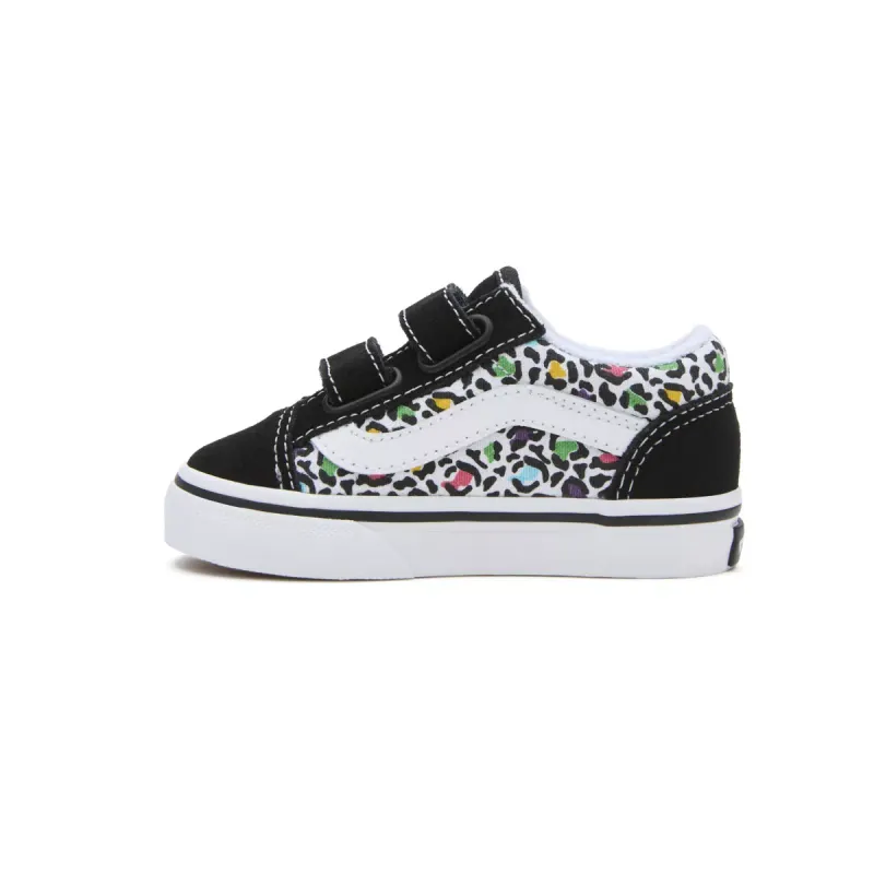 VANS Old Skool Glitter Met Klittenband Zwart (VN0009RCBMV)