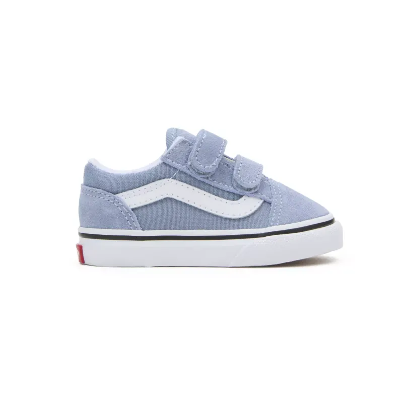 VANS Old Skool Met Klittenband Blauw (VN0009RCDSB)