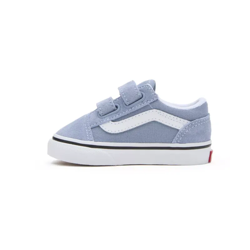 VANS Old Skool Met Klittenband Blauw (VN0009RCDSB)