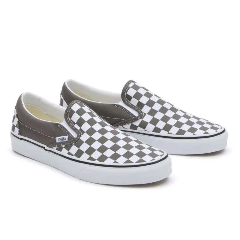 VANS Classic Slip-on Checkerboard Wit (VN000BVZ9JC)