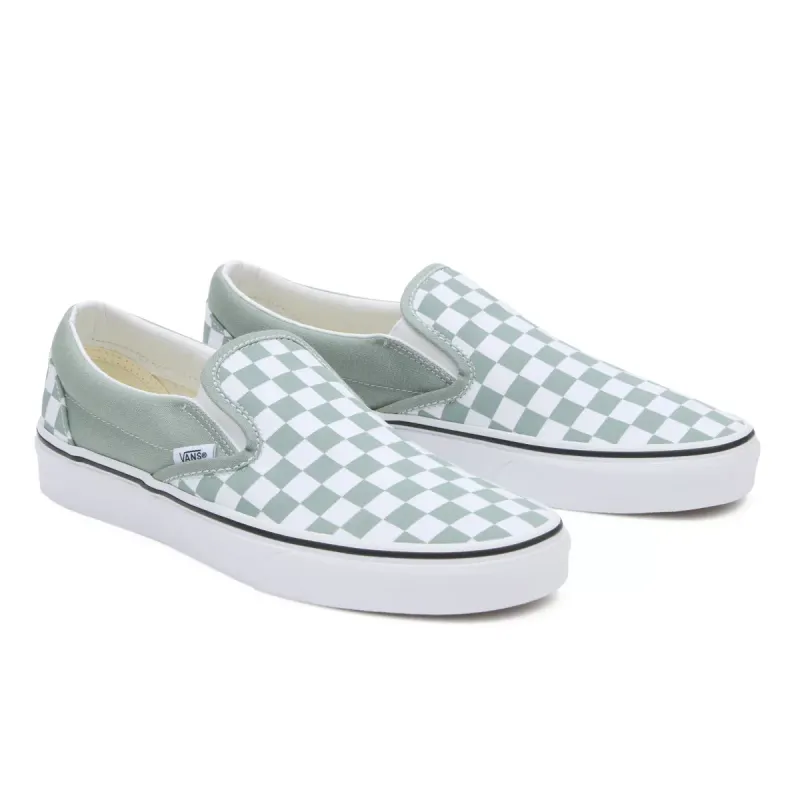 VANS Classic Slip-on Checkerboard Wit (VN000BVZCJL)