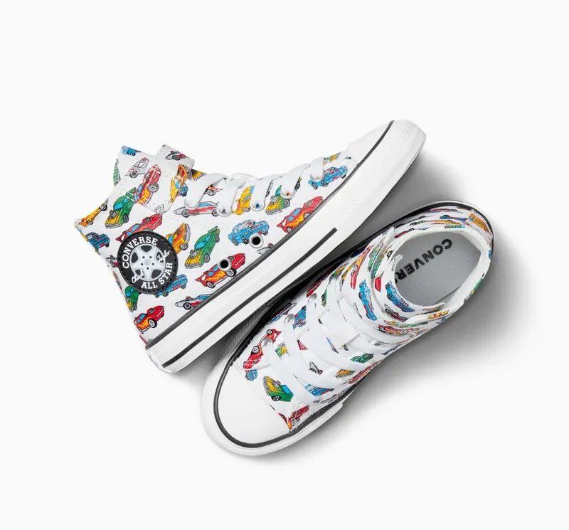 Converse Chuck Taylor All Star Easy-On Cars White/yellow/red (A04743C)