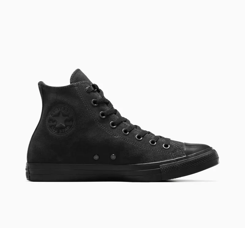 Converse Chuck Taylor All Star Suede & Faux Fur Zwart/zwart/zwart (A05614C)