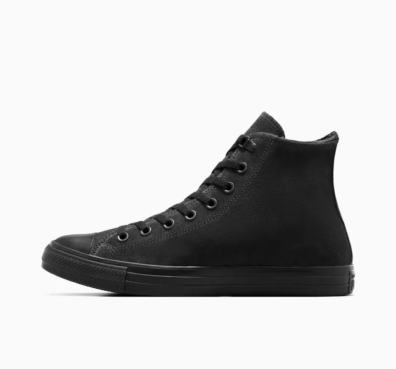 Converse Chuck Taylor All Star Suede & Faux Fur Zwart/zwart/zwart (A05614C)