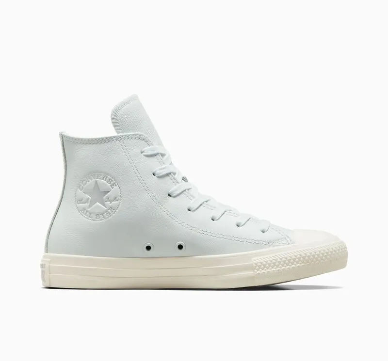 Converse Chuck Taylor All Star Leather Moonbathe/egret/zilver (A07132C)