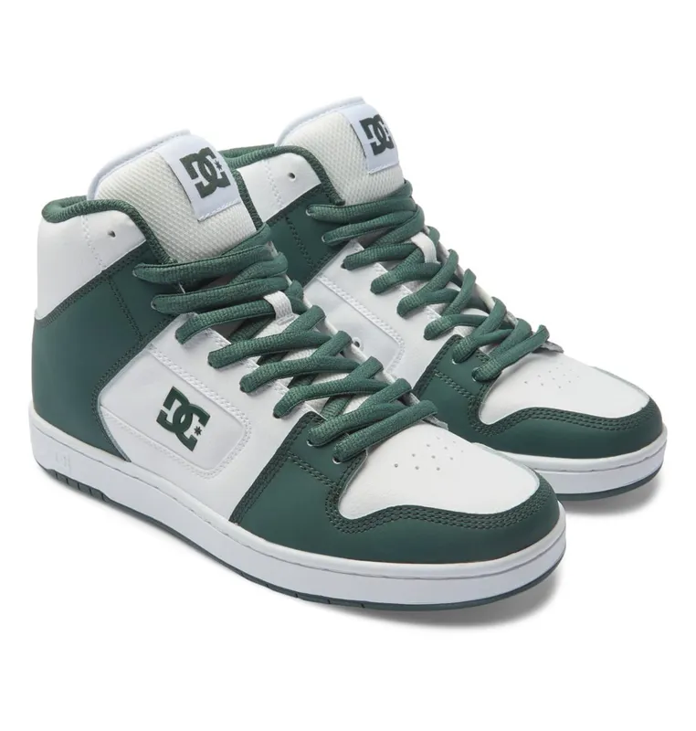 DC Shoes Manteca 4 Hi white/dark olive (ADYS100743-HDV)