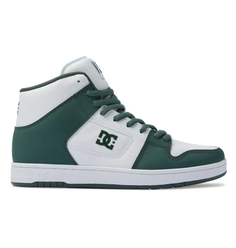 DC Shoes Manteca 4 Hi white/dark olive (ADYS100743-HDV)