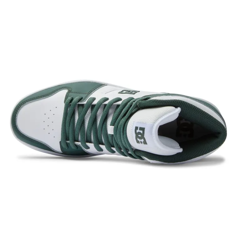 DC Shoes Manteca 4 Hi white/dark olive (ADYS100743-HDV)