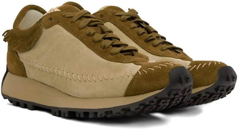 Visvim Green Walpi Runner Sneakers (0522901001001)