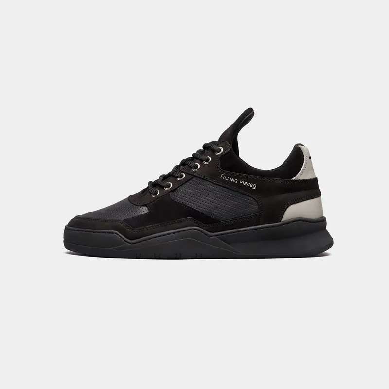 Filling Pieces Low Top Ghost Paneled Coal