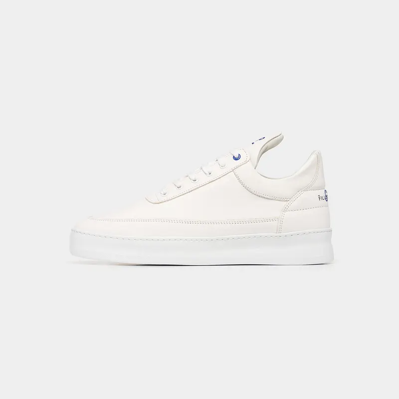 Filling Pieces Low Top Plain 683 Organic White