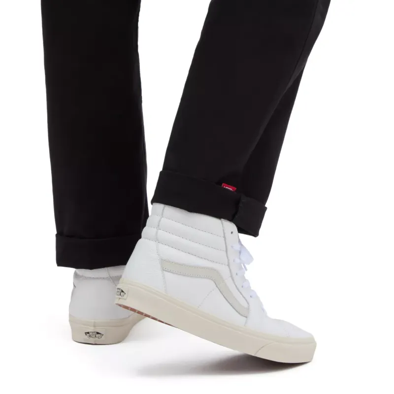 VANS Sk8-hi Van Hoogwaardig Leer Wit (VN000BW7M0J)