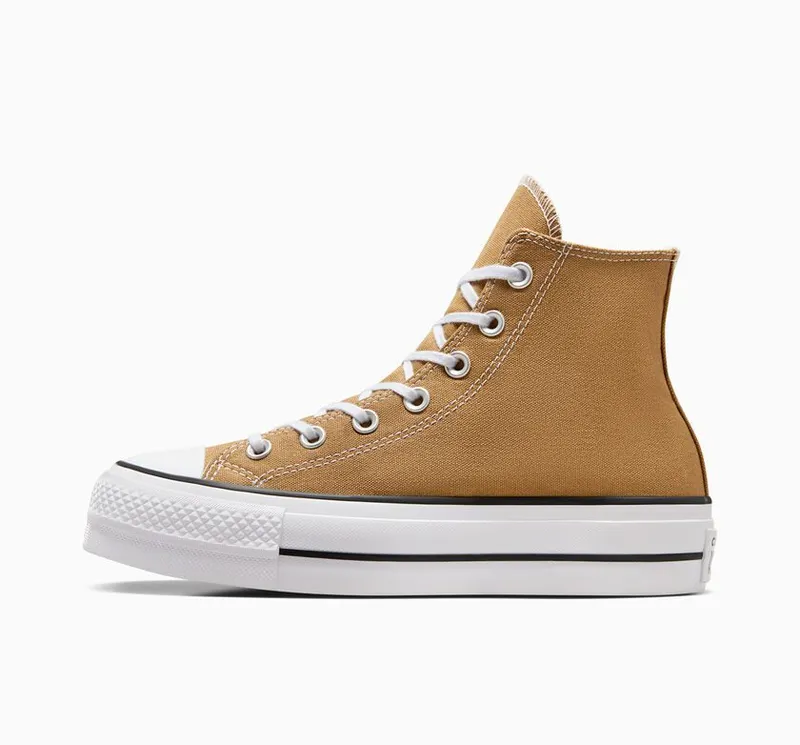 Converse Chuck Taylor All Star Platform Trek Tan/wit/zwart (A07210C)