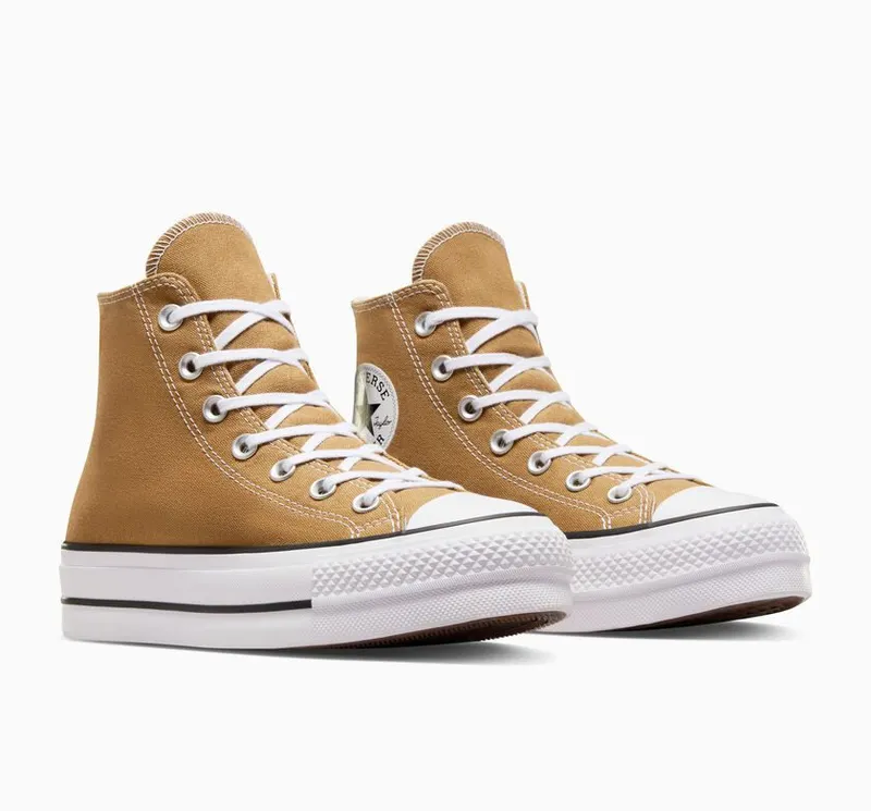 Converse Chuck Taylor All Star Platform Trek Tan/wit/zwart (A07210C)