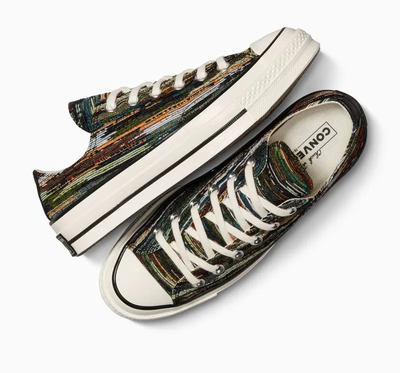Converse Chuck 70 Multi-Color Jacquard Egret/black Egret (A09091C)