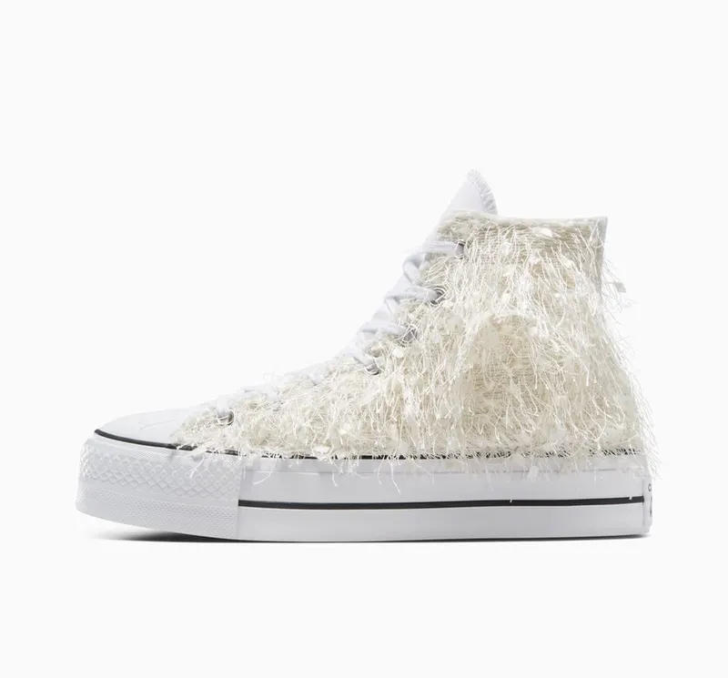 Converse Chuck Taylor All Star Lift Frayed White Frayed (A10227C)