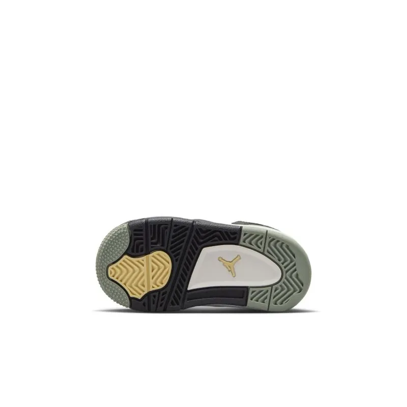 Jordan Brand Jordan 4 Retro ‘Craft’ (Toddler) Green (FB9930-200)