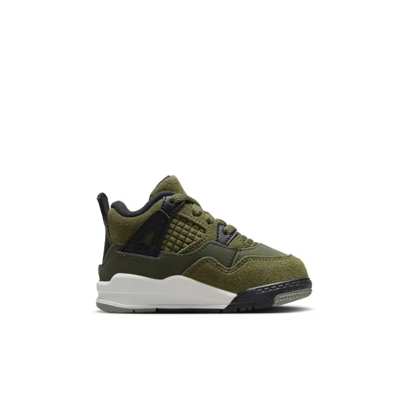 Jordan Brand Jordan 4 Retro ‘Craft’ (Toddler) Green (FB9930-200)