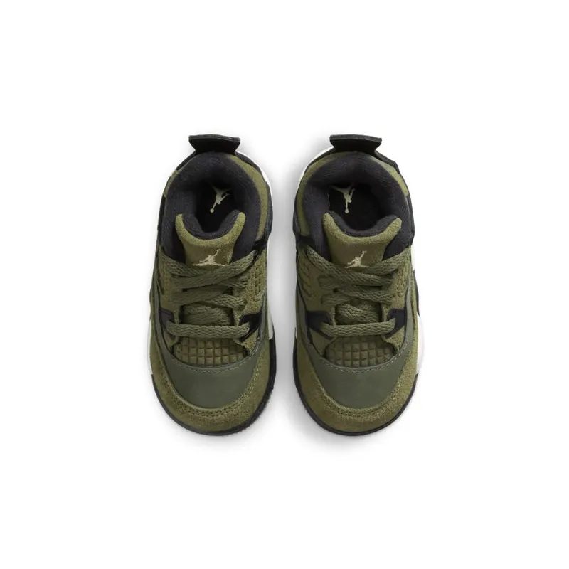 Jordan Brand Jordan 4 Retro ‘Craft’ (Toddler) Green (FB9930-200)