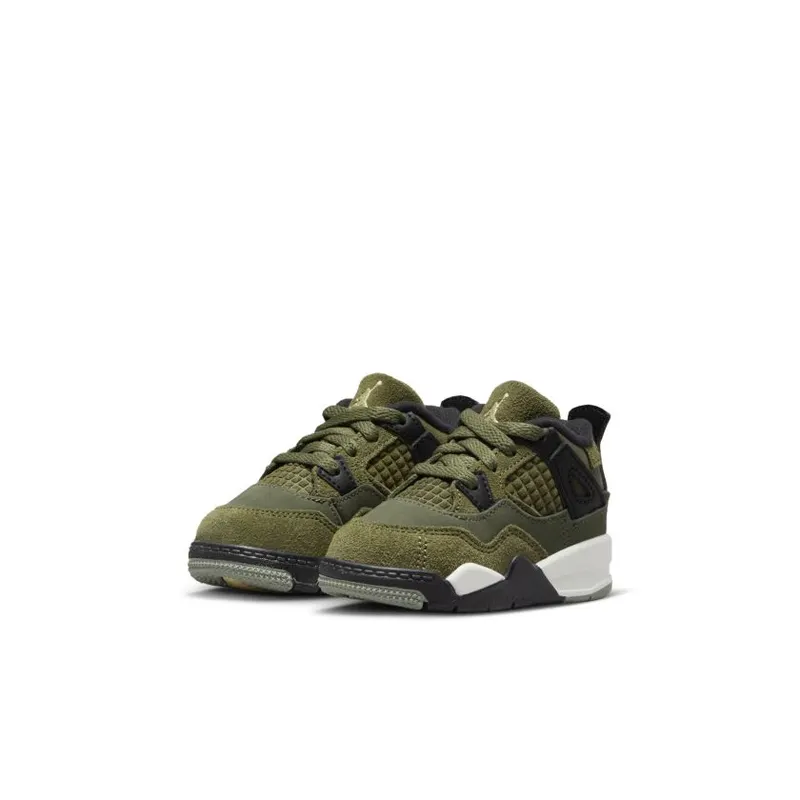 Jordan Brand Jordan 4 Retro ‘Craft’ (Toddler) Green (FB9930-200)