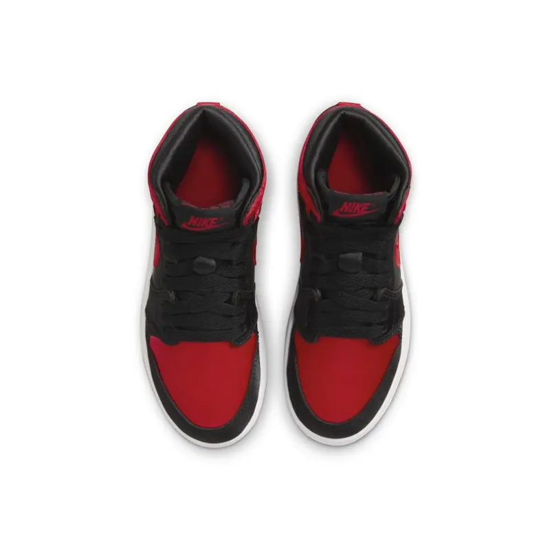 Jordan Brand Jordan 1 Retro High OG ‘Satin Bred’ (Preschool) Black (FD5304-061)