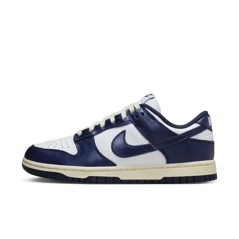 Nike Dunk Low ‘Vintage Navy’ White (FN7197-100)