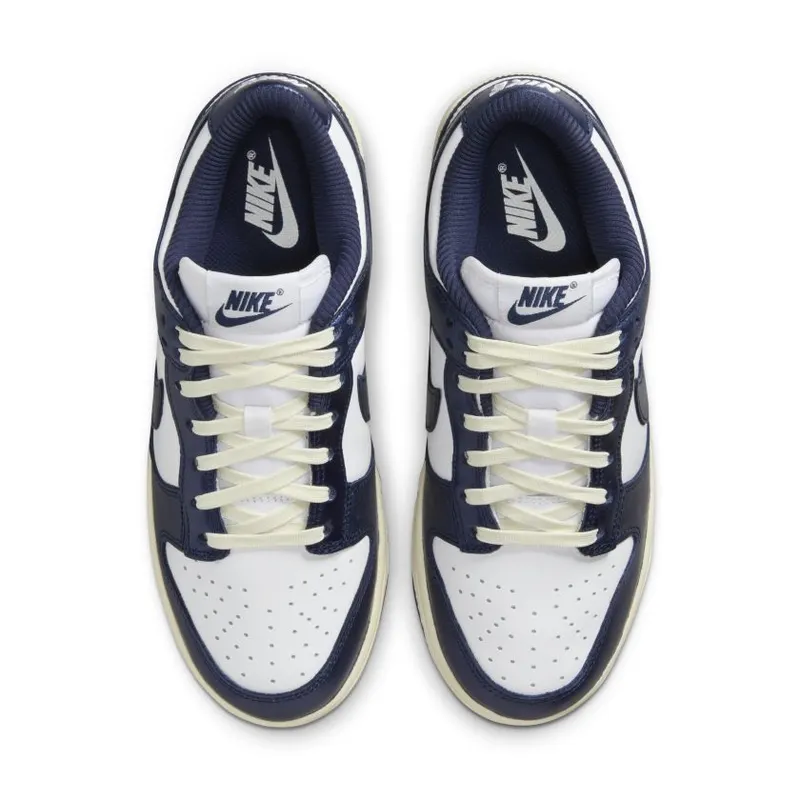 Nike Dunk Low ‘Vintage Navy’ White (FN7197-100)
