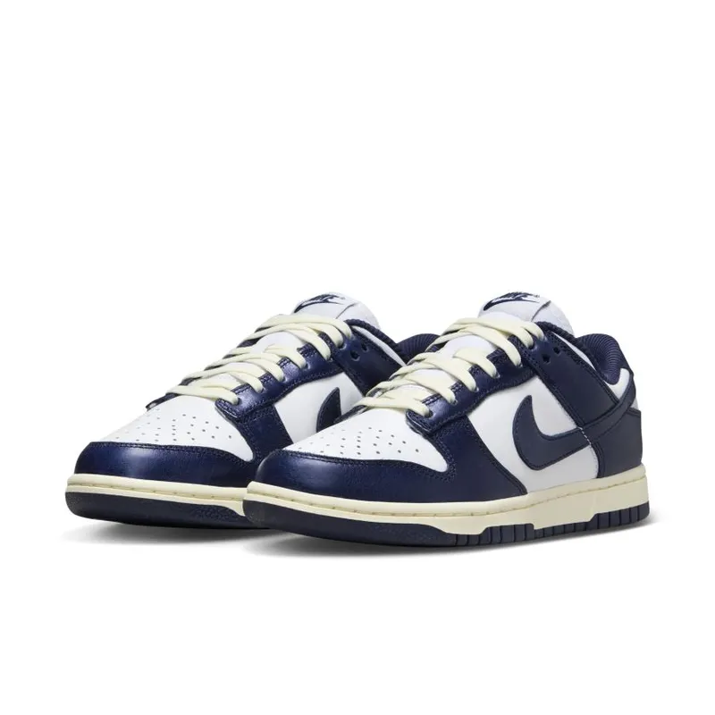 Nike Dunk Low ‘Vintage Navy’ White (FN7197-100)
