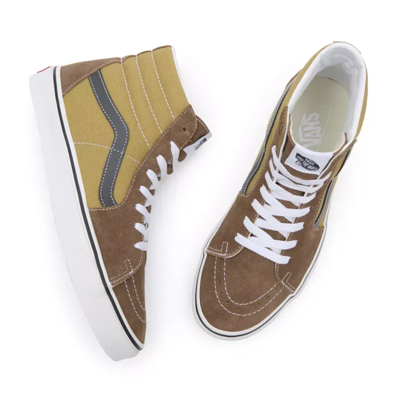 VANS Sk8-hi Canvas Suède Bruin (VN000CMXBF0)