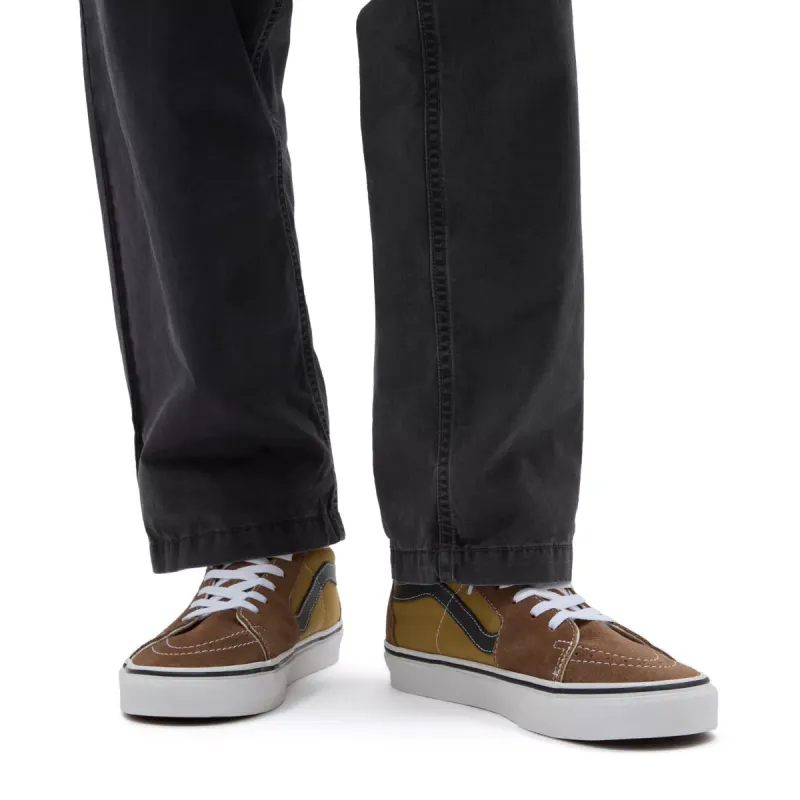 VANS Sk8-hi Canvas Suède Bruin (VN000CMXBF0)