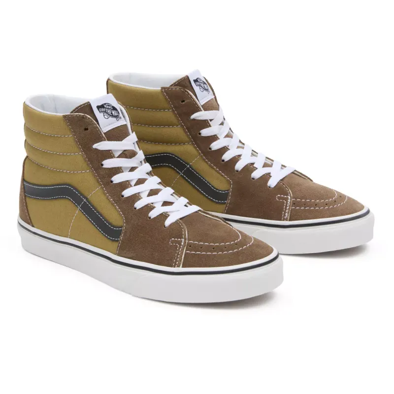 VANS Sk8-hi Canvas Suède Bruin (VN000CMXBF0)