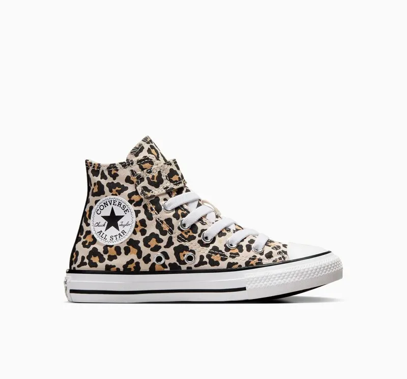 Converse Chuck Taylor All Star Easy On Leopard Driftwood/zwart/wit (A05483C)