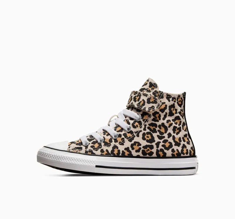 Converse Chuck Taylor All Star Easy On Leopard Driftwood/zwart/wit (A05483C)