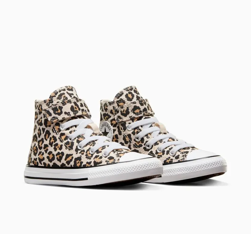 Converse Chuck Taylor All Star Easy On Leopard Driftwood/zwart/wit (A05483C)