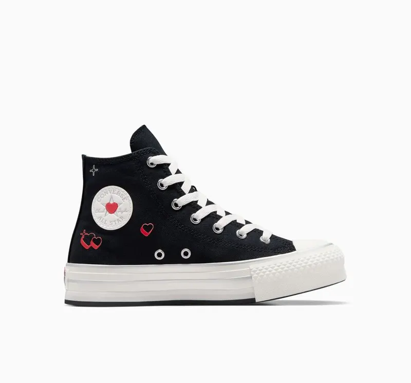 Converse Chuck Taylor All Star EVA Lift Platform Y2K Heart Blauw/vintage White (A09121C)