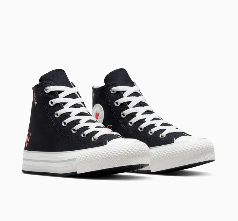 Converse Chuck Taylor All Star EVA Lift Platform Y2K Heart Blauw/vintage White (A09121C)